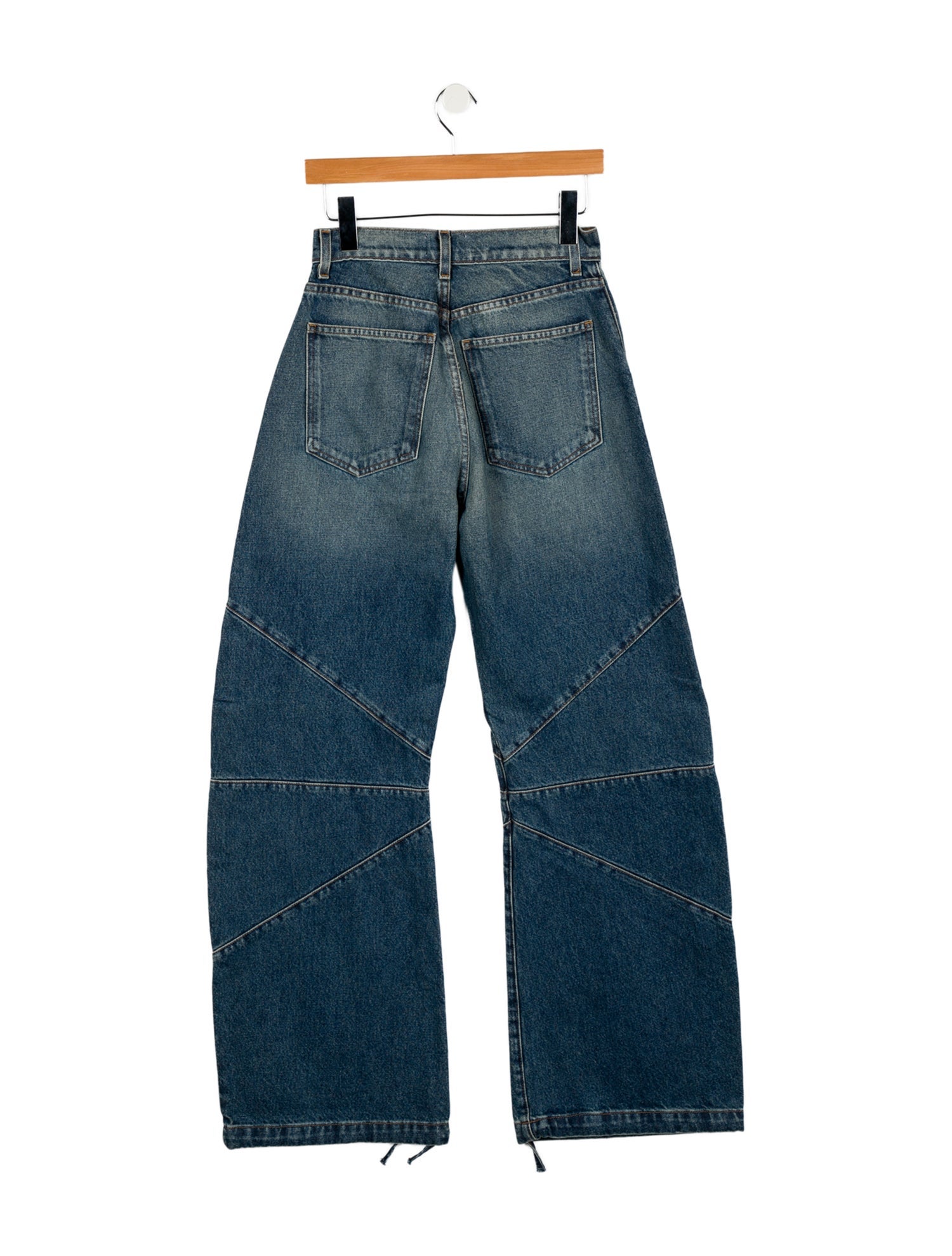 EB DENIM High-Rise Wide Leg Jeans