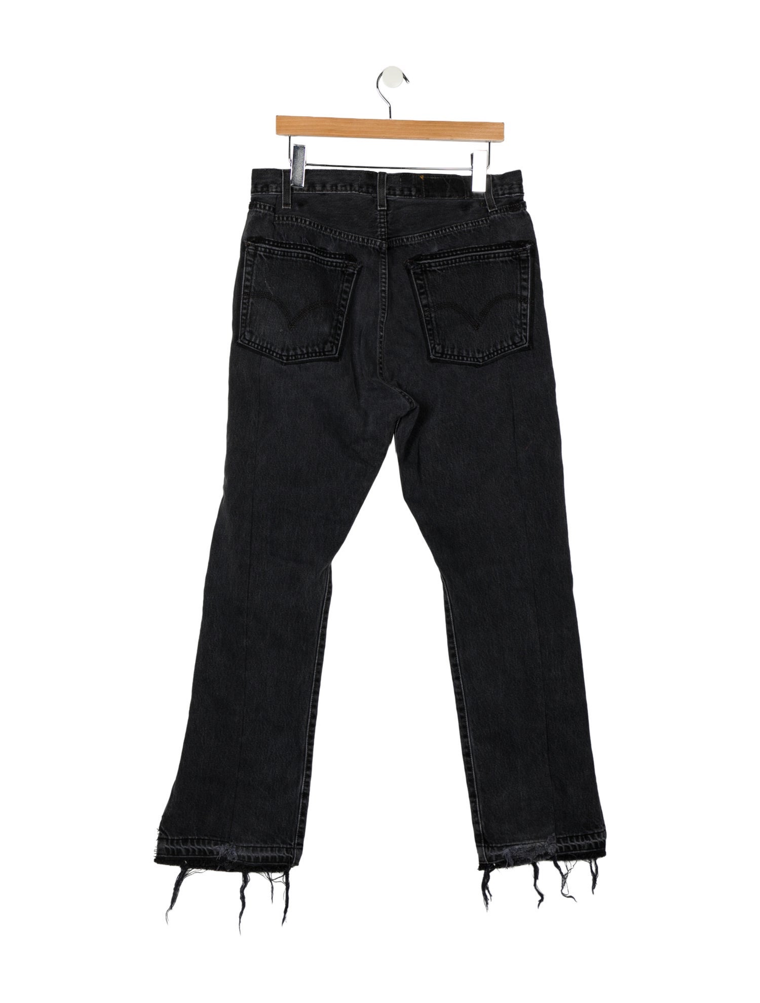 EB DENIM High-Rise Straight Leg Jeans