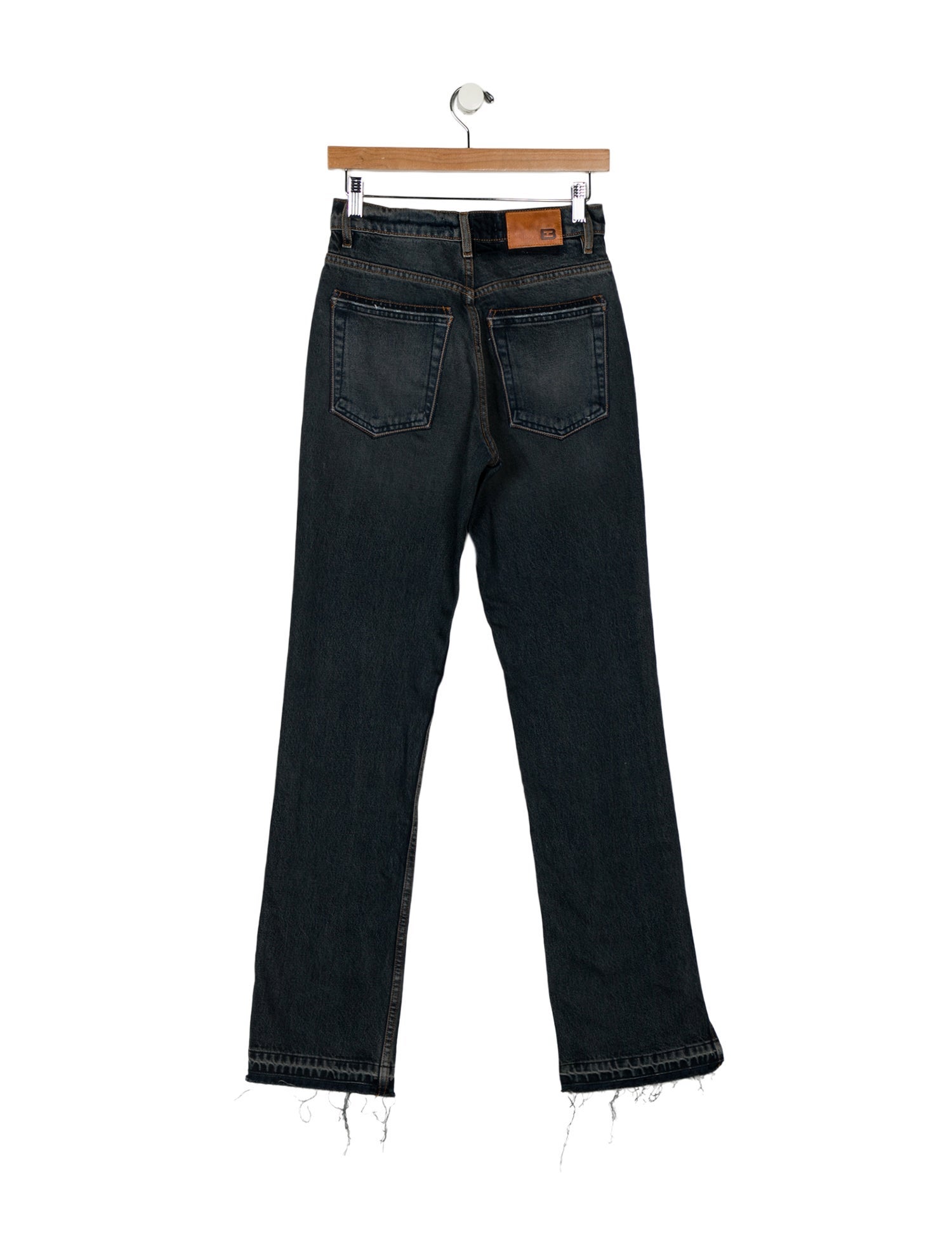 EB DENIM High-Rise Wide Leg Jeans