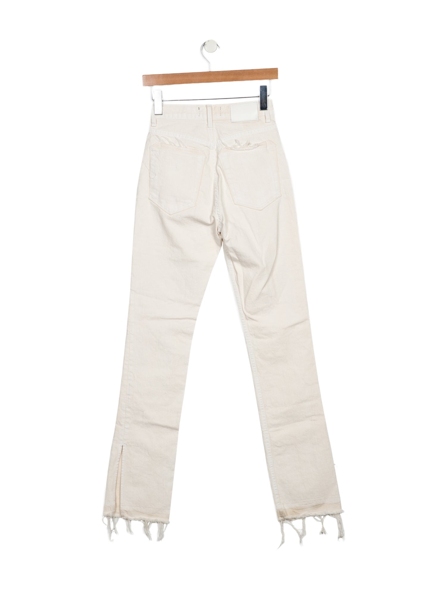 EB DENIM High-Rise Straight Leg Jeans