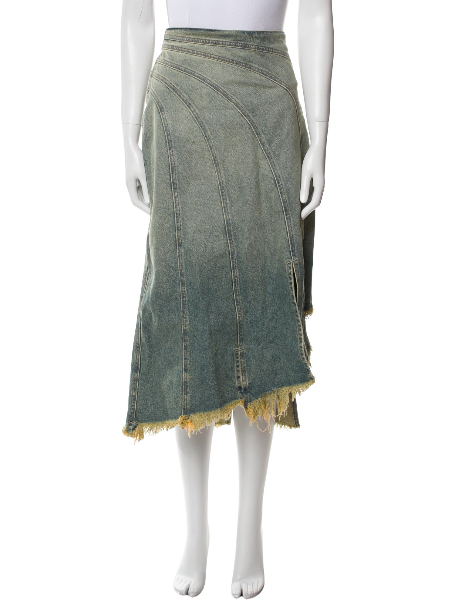 EB DENIM Midi Length Skirt