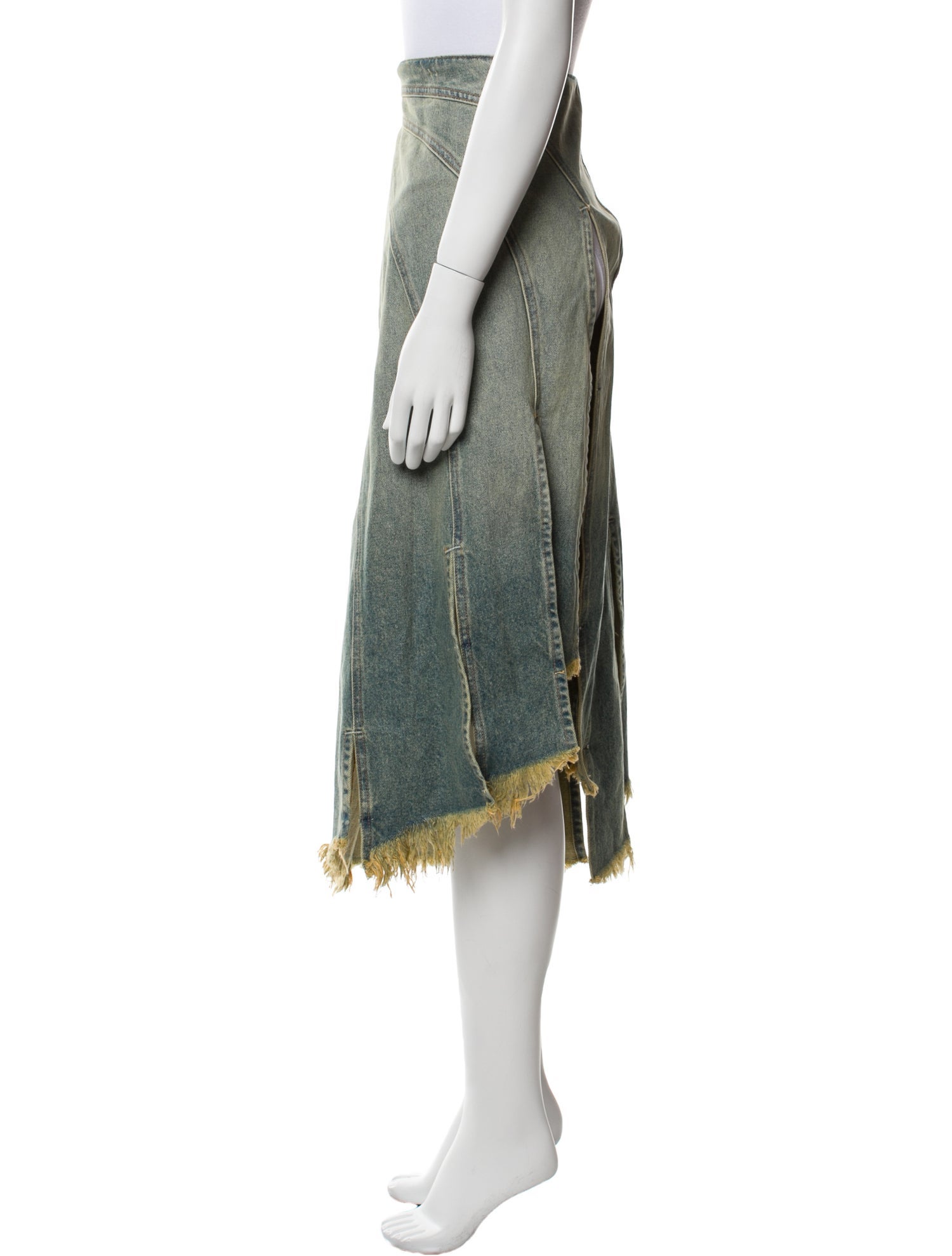 EB DENIM Midi Length Skirt