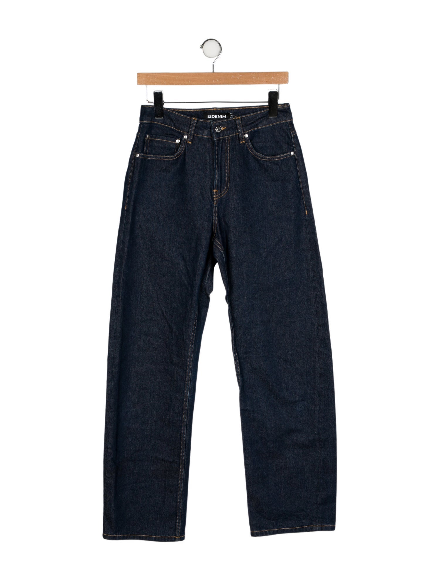 EB DENIM High-Rise Wide Leg Jeans