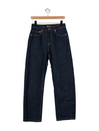 EB DENIM High-Rise Wide Leg Jeans