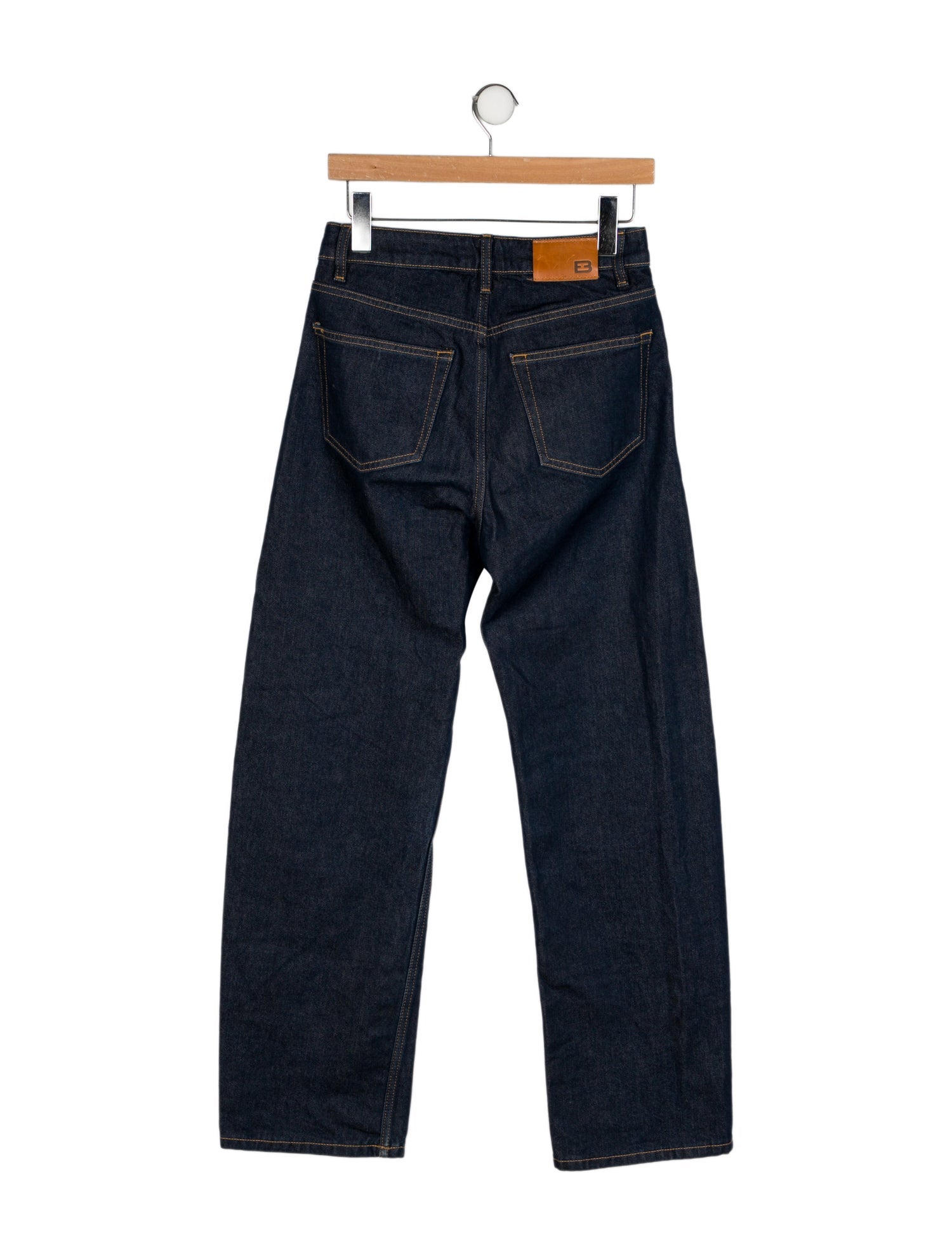 EB DENIM High-Rise Wide Leg Jeans