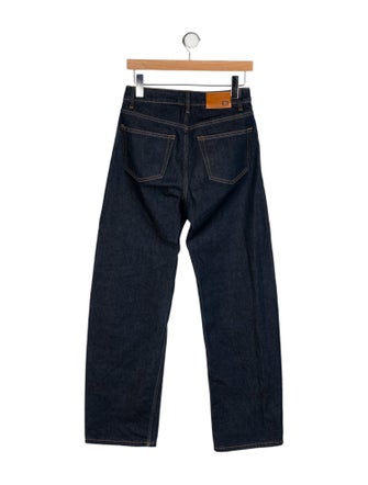 EB DENIM High-Rise Wide Leg Jeans