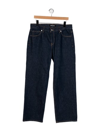 EB DENIM Mid-Rise Wide Leg Jeans