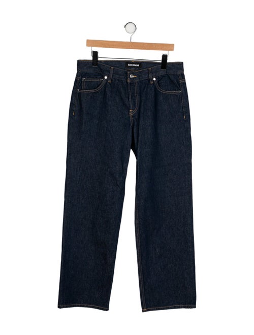 EB DENIM Mid-Rise Wide Leg Jeans