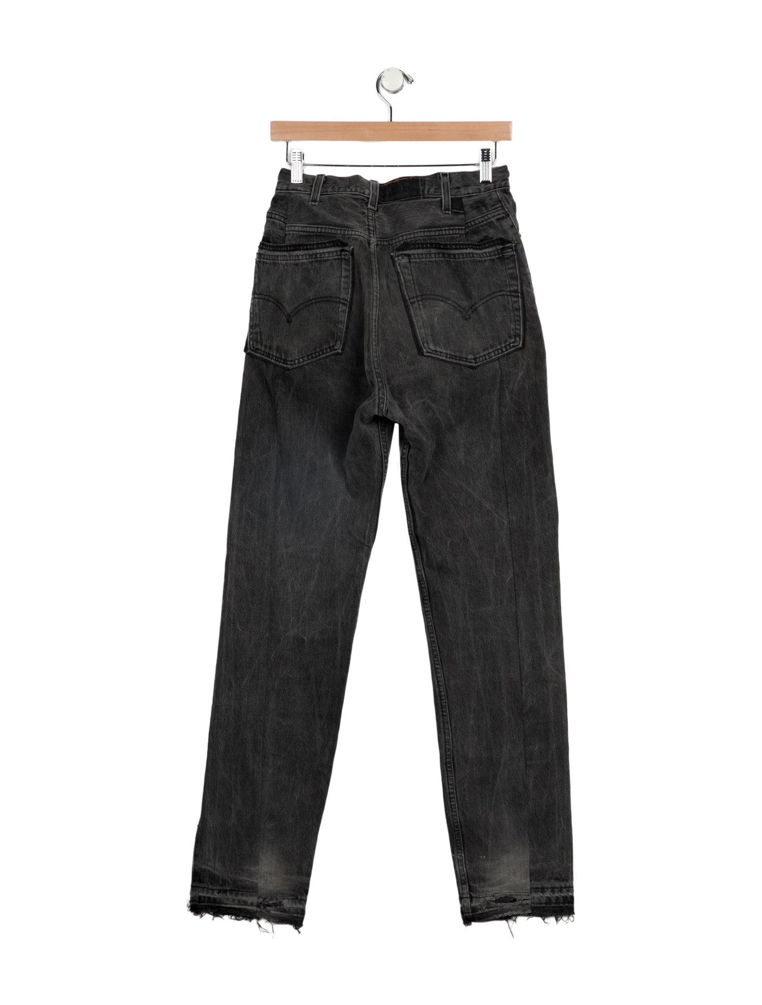 EB DENIM High-Rise Straight Leg Jeans