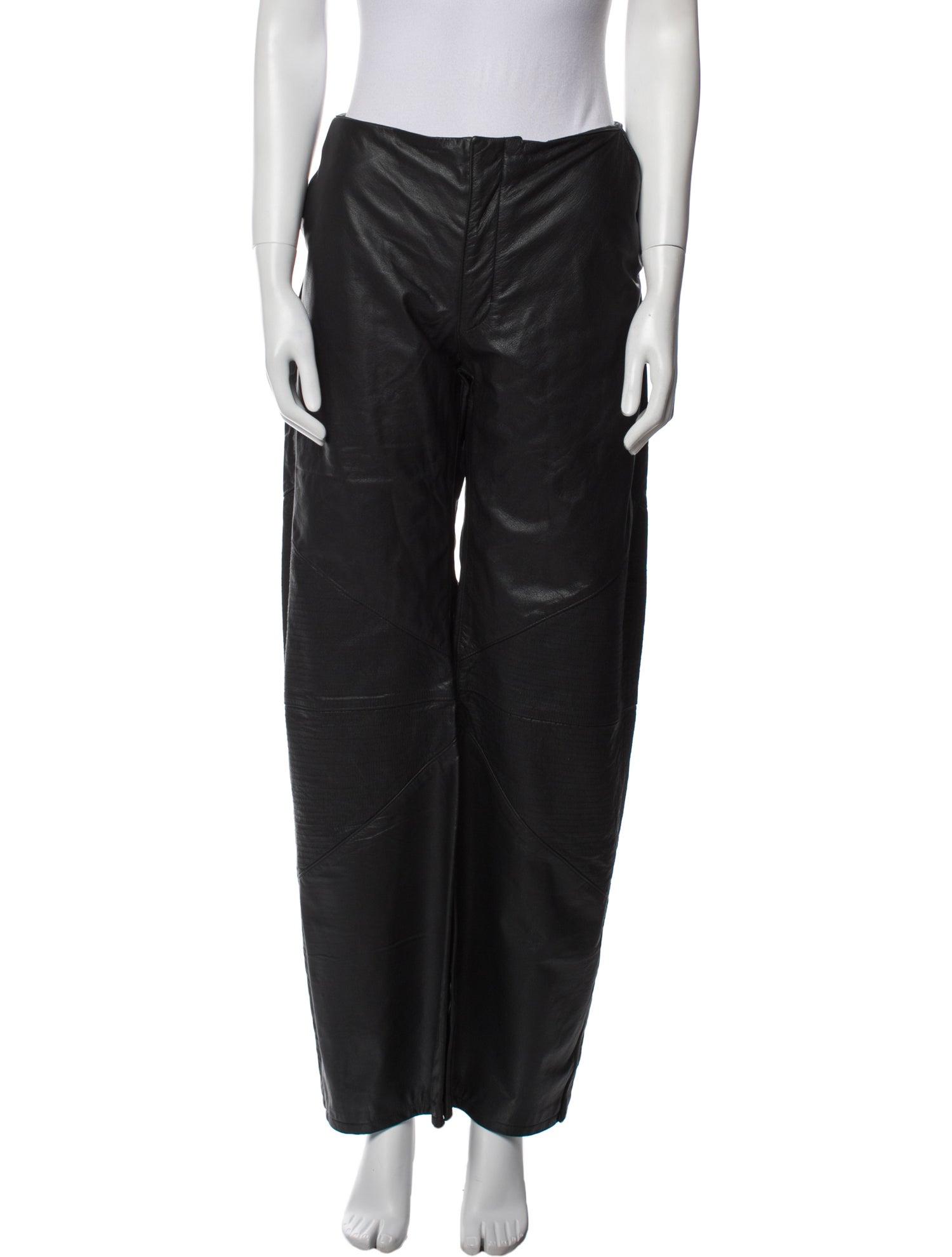 EB DENIM Leather Wide Leg Pants w/ Tags