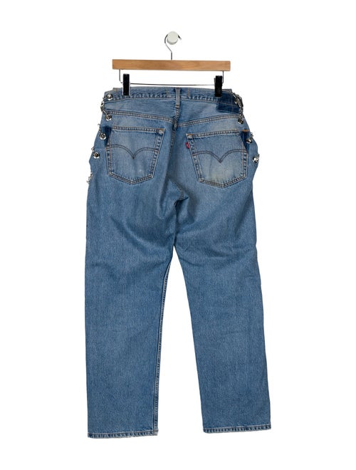 EB DENIM High-Rise Straight Leg Jeans