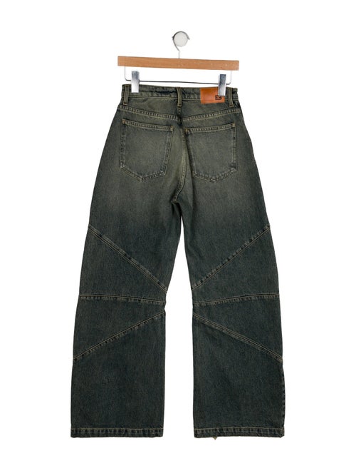 EB DENIM High-Rise Wide Leg Jeans