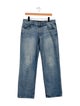 EB DENIM Mid-Rise Wide Leg Jeans