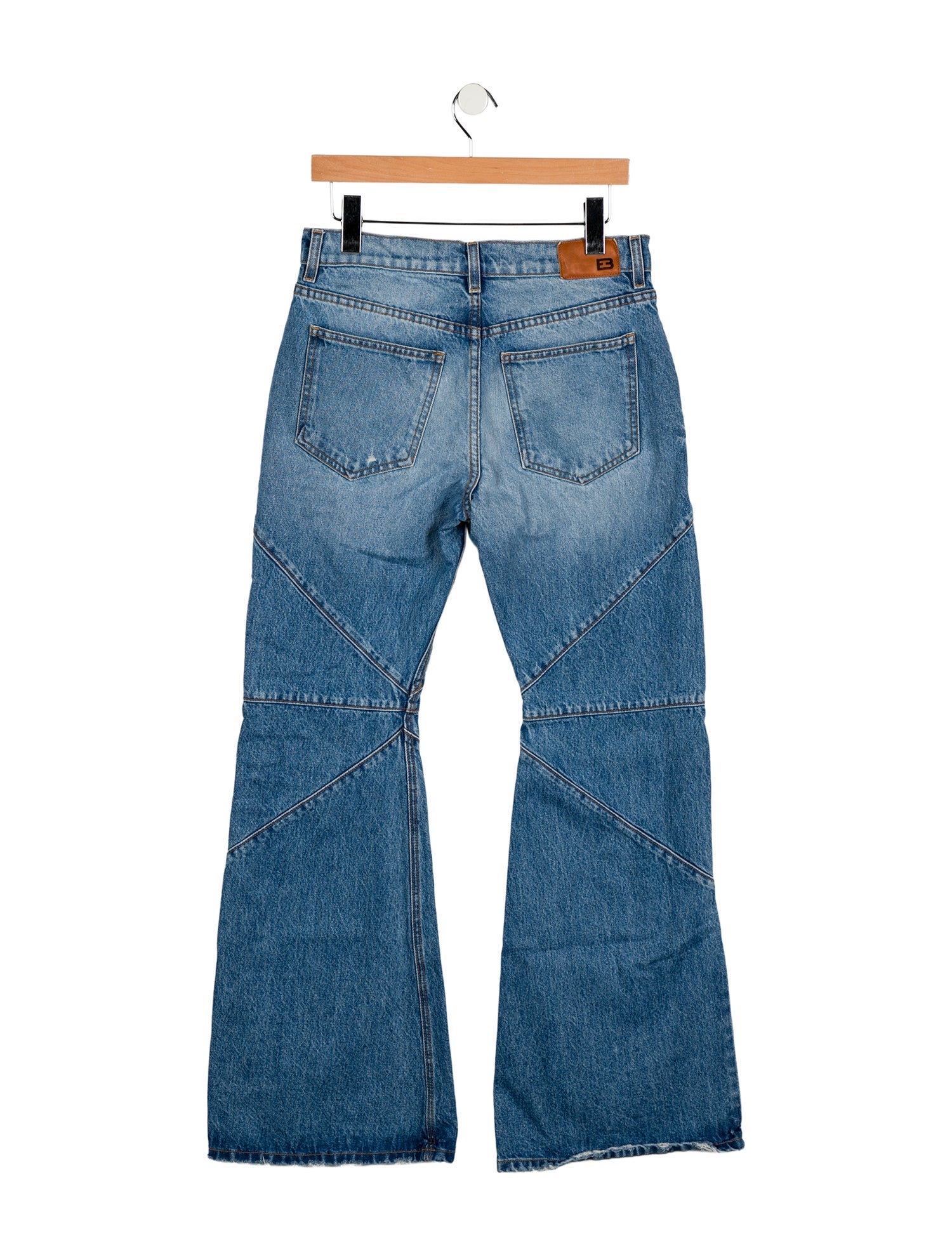 EB DENIM High-Rise Wide Leg Jeans