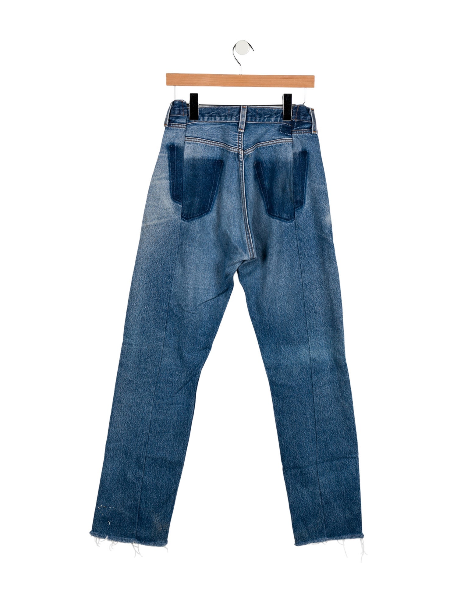 EB DENIM High-Rise Straight Leg Jeans