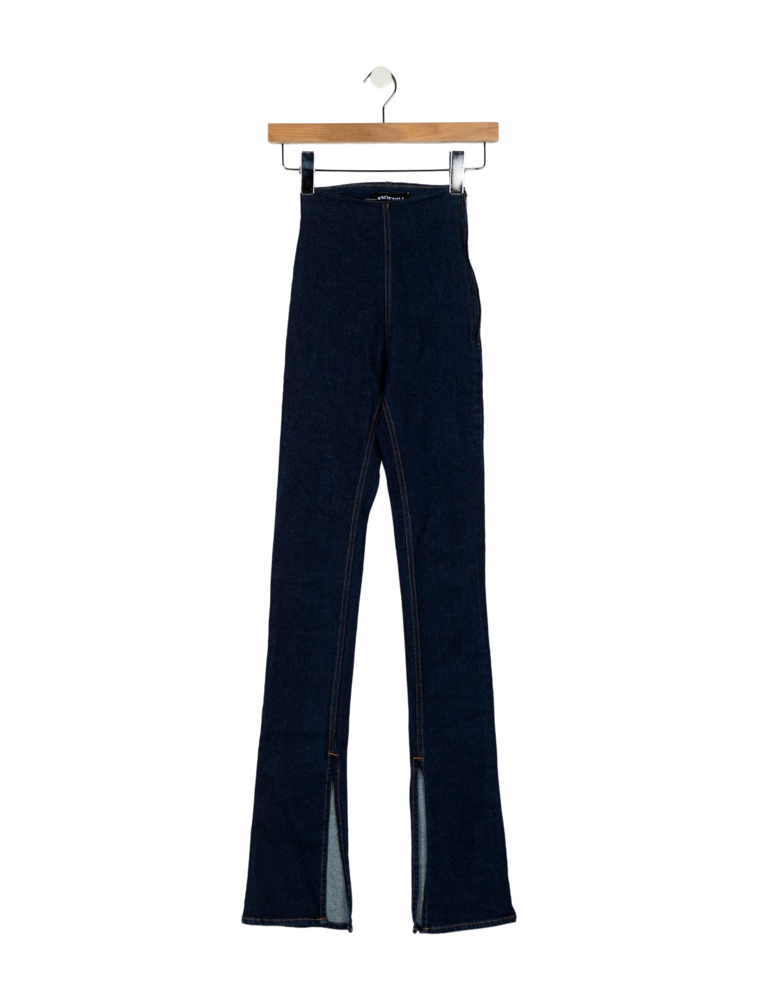 EB DENIM Mid-Rise Straight Leg Jeans