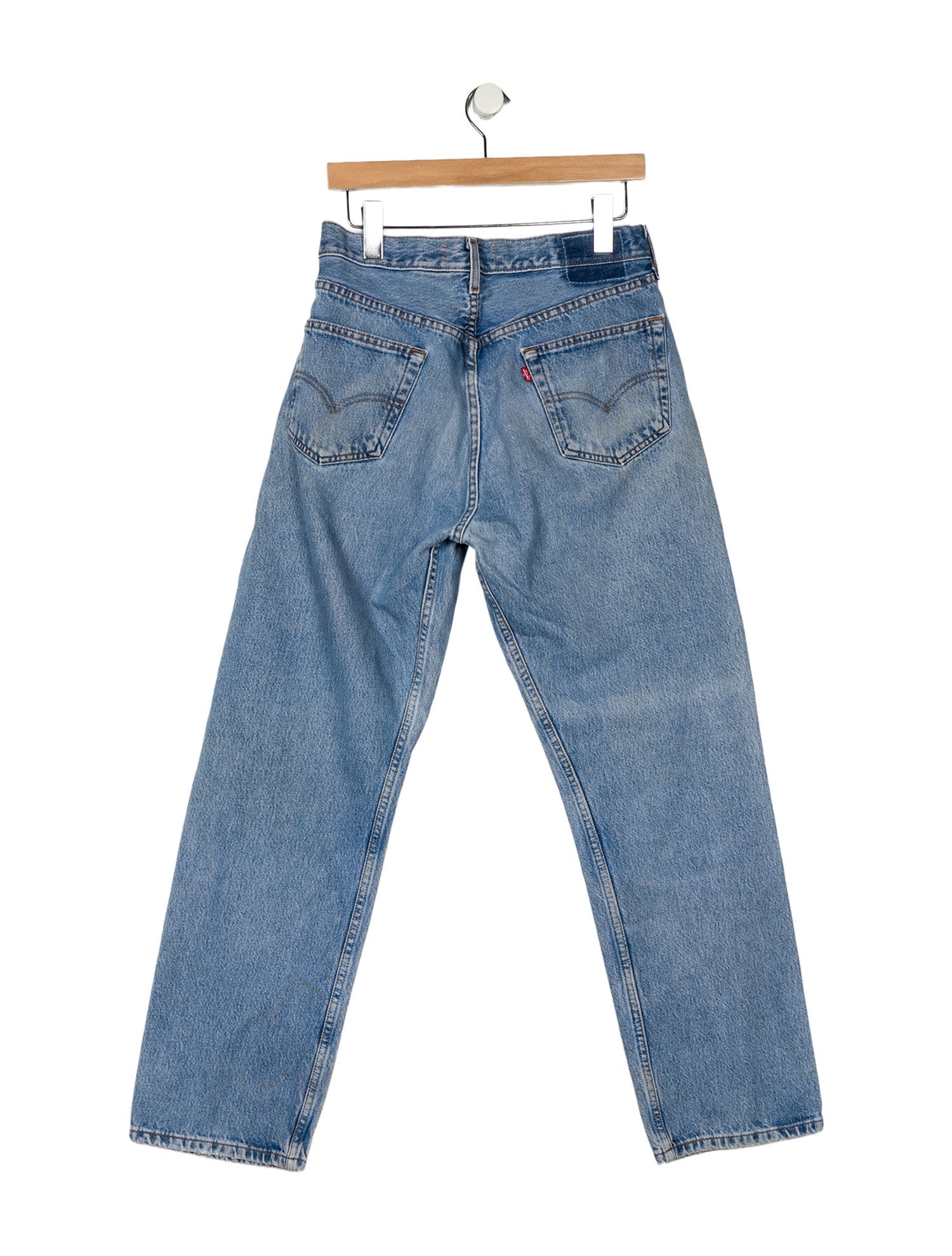 EB DENIM High-Rise Straight Leg Jeans