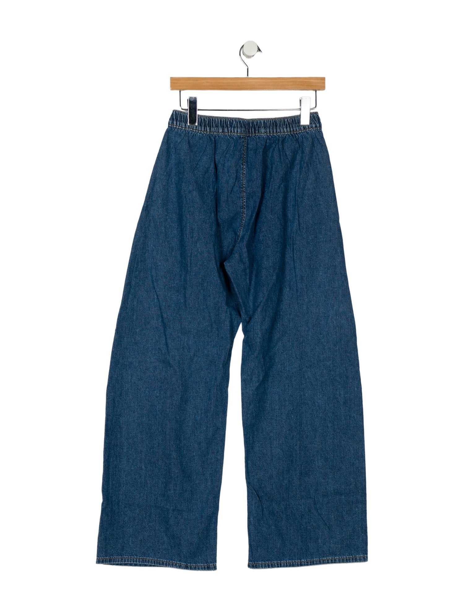 EB DENIM High-Rise Wide Leg Jeans