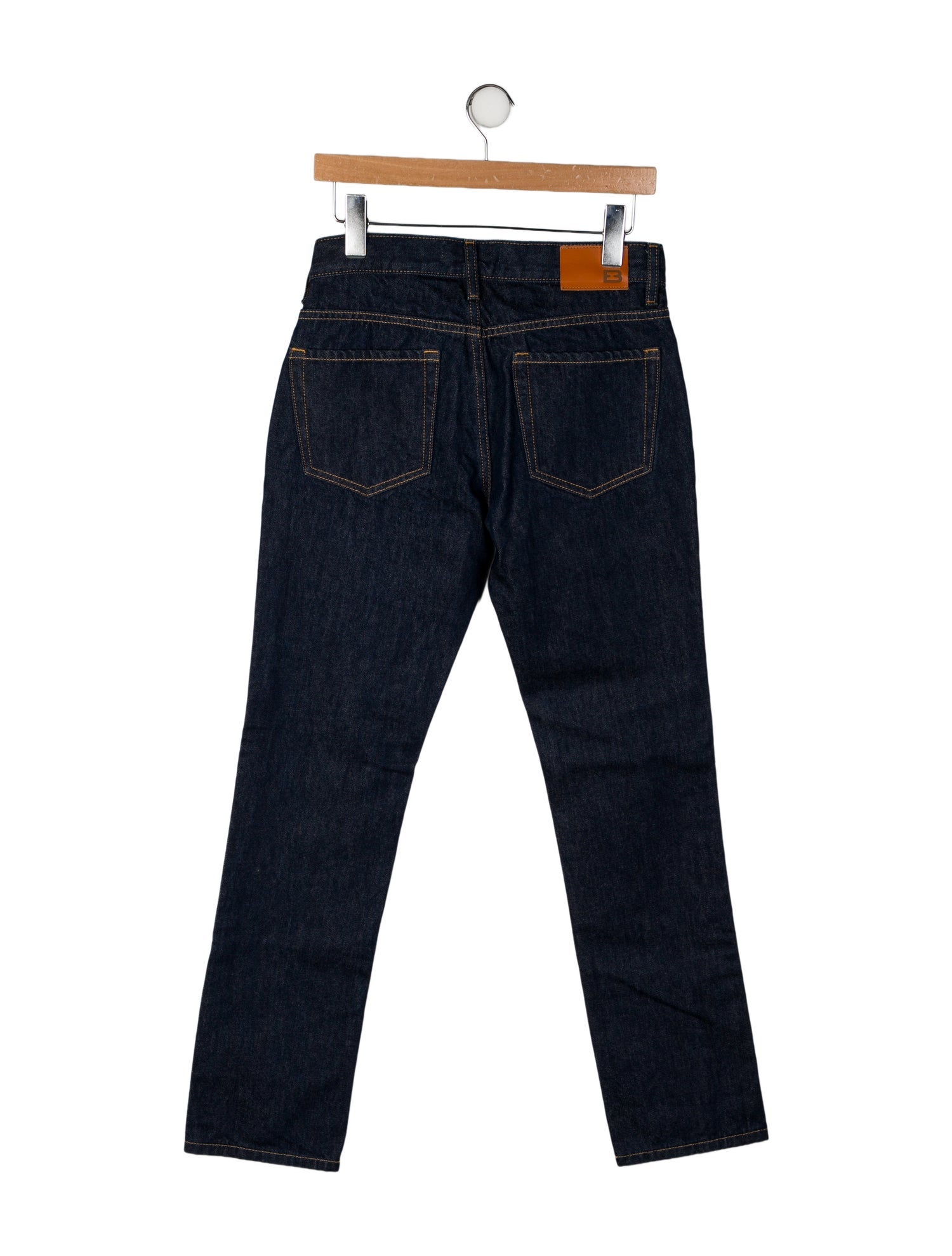 EB DENIM Mid-Rise Straight Leg Jeans w/ Tags