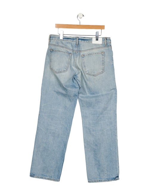 EB DENIM Mid-Rise Wide Leg Jeans