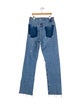 EB DENIM Mid-Rise Straight Leg Jeans