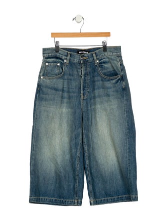 EB DENIM High-Rise Wide Leg Jeans