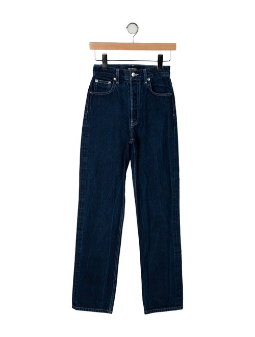 EB DENIM High-Rise Straight Leg Jeans