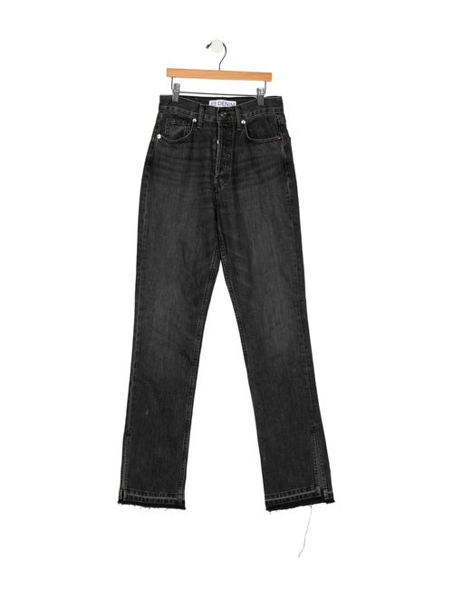 EB DENIM High-Rise Straight Leg Jeans