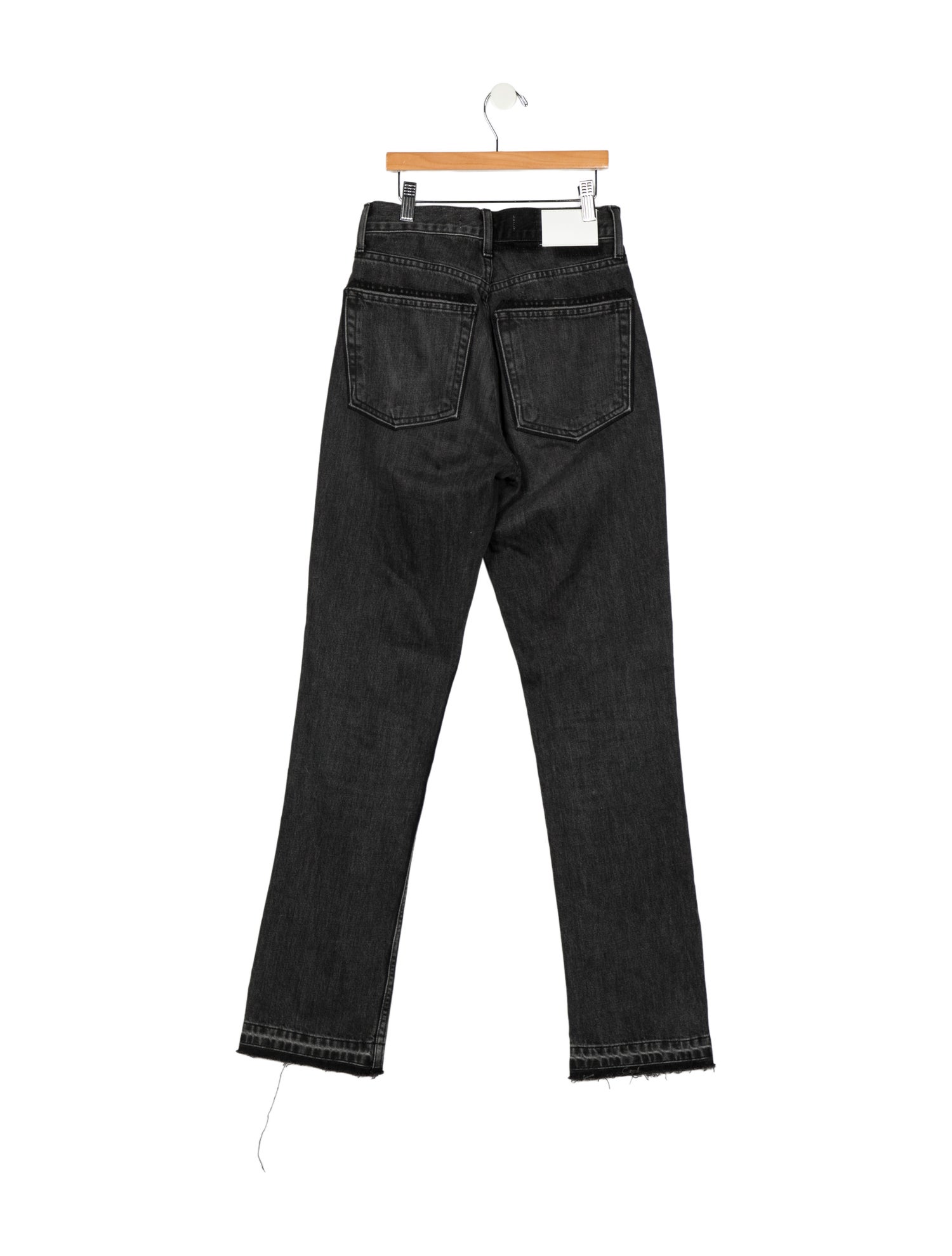 EB DENIM High-Rise Straight Leg Jeans