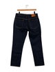 EB DENIM Mid-Rise Straight Leg Jeans