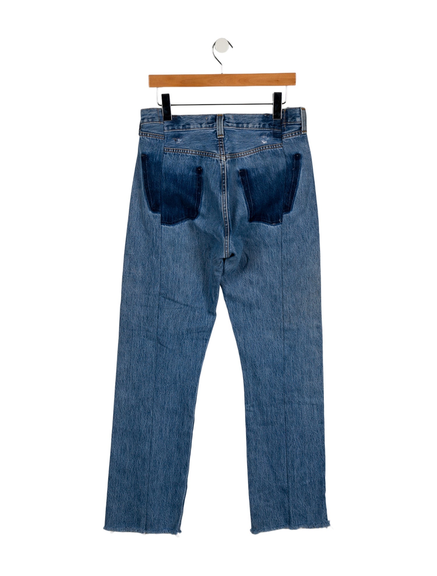 EB DENIM High-Rise Straight Leg Jeans