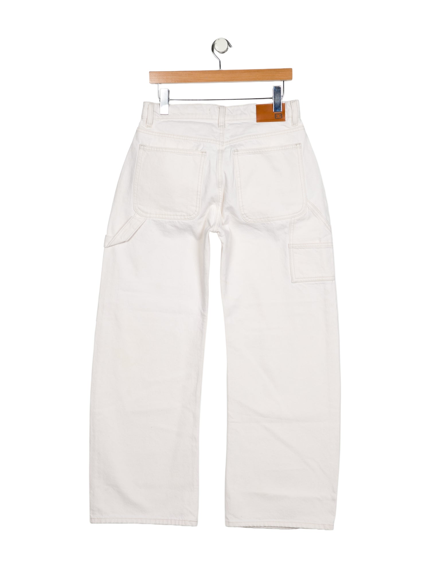 EB DENIM High-Rise Wide Leg Jeans