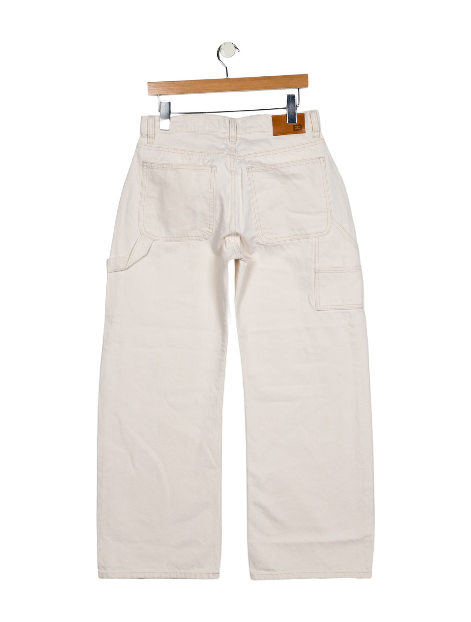 EB DENIM High-Rise Wide Leg Jeans