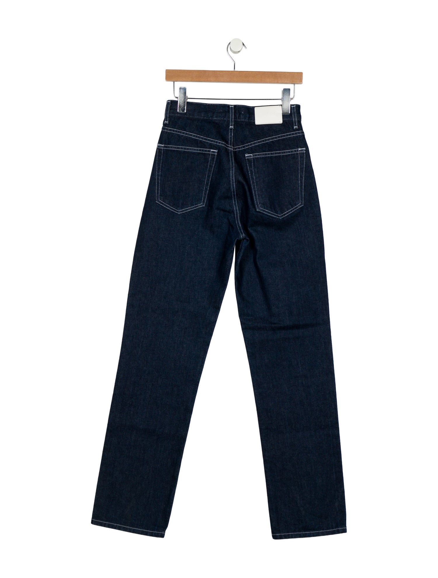 EB DENIM High-Rise Straight Leg Jeans