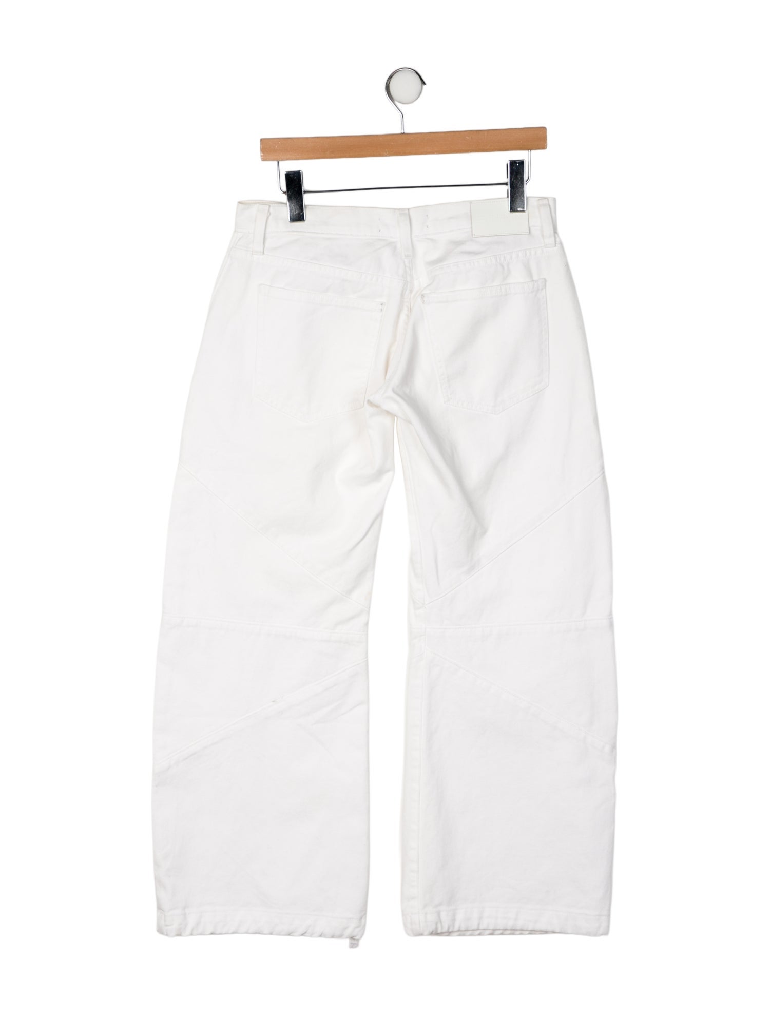 EB DENIM Low-Rise Wide Leg Jeans