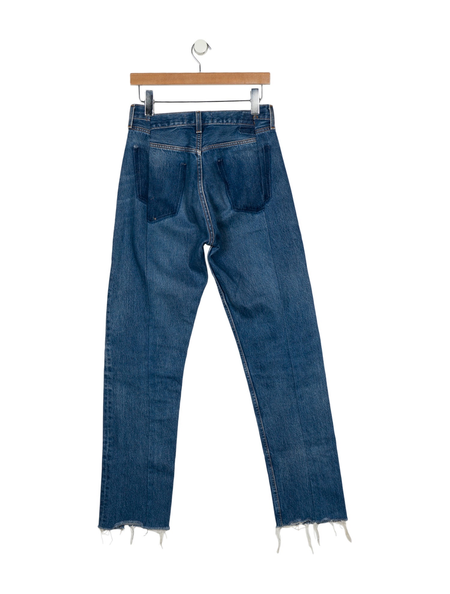 EB DENIM High-Rise Straight Leg Jeans