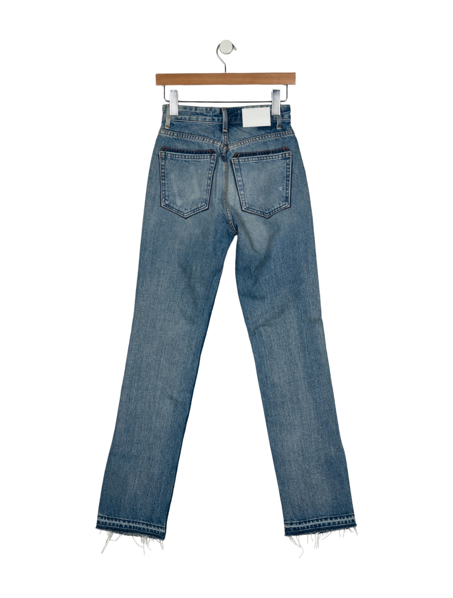 EB DENIM High-Rise Straight Leg Jeans