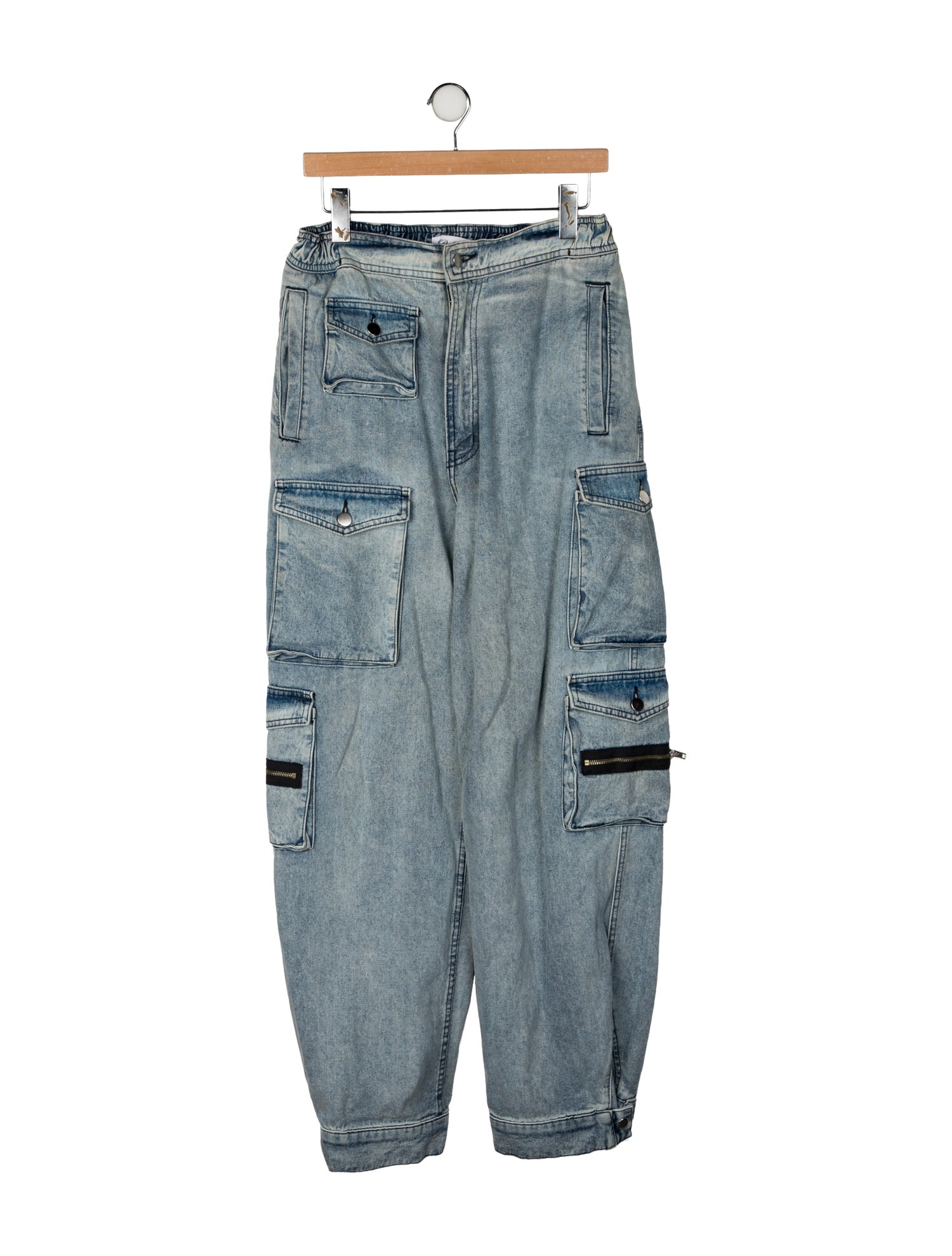 EB DENIM High-Rise Straight Leg Jeans
