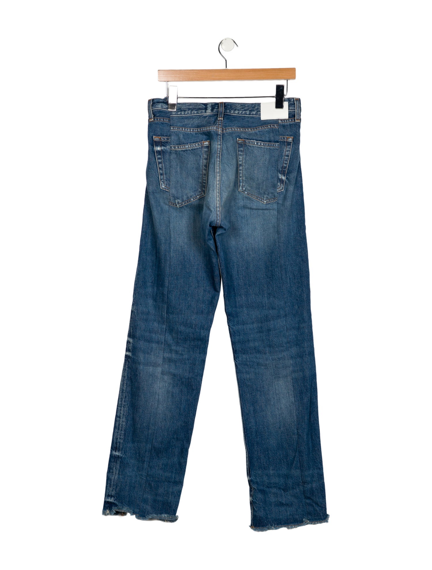 EB DENIM High-Rise Straight Leg Jeans