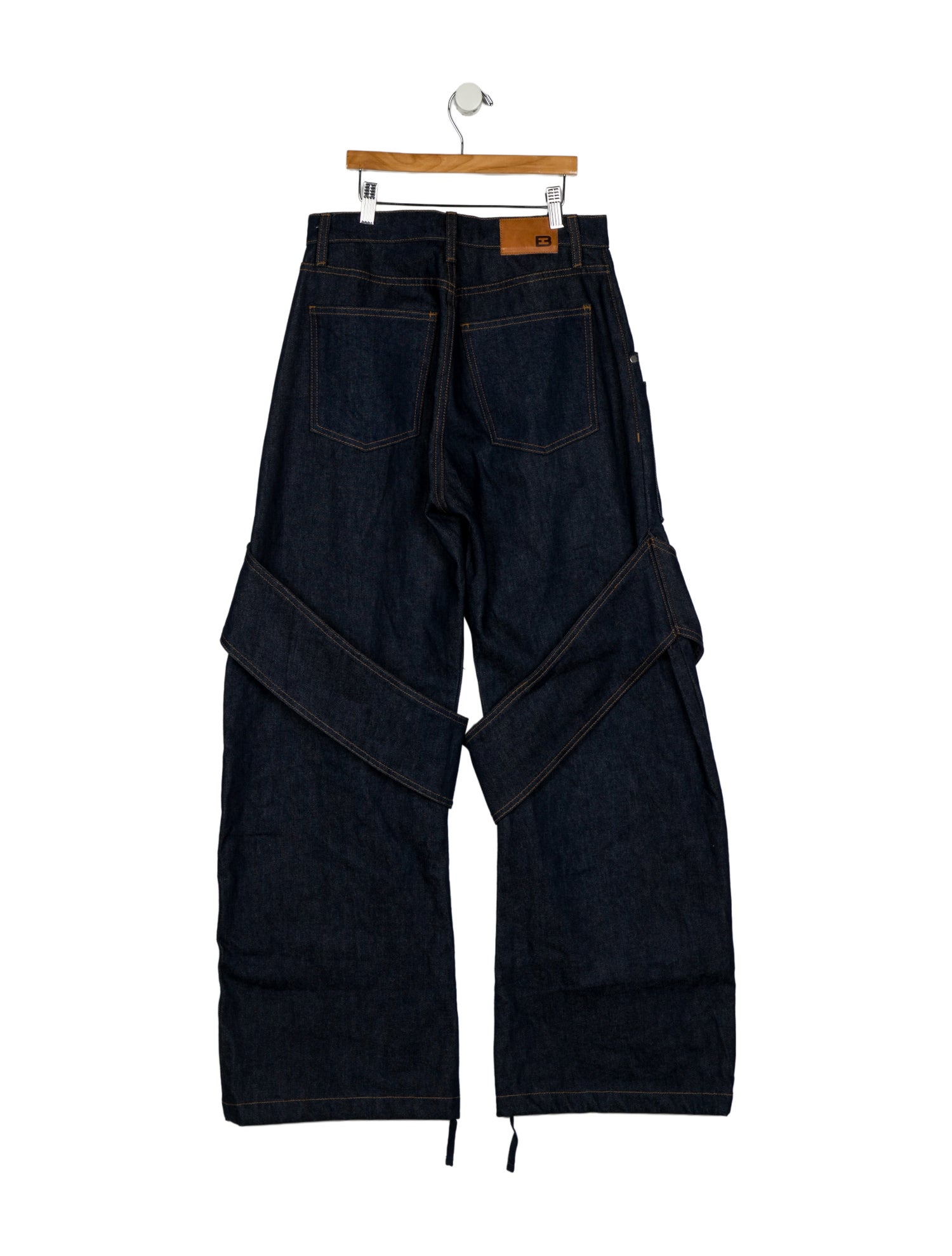 EB DENIM High-Rise Wide Leg Jeans