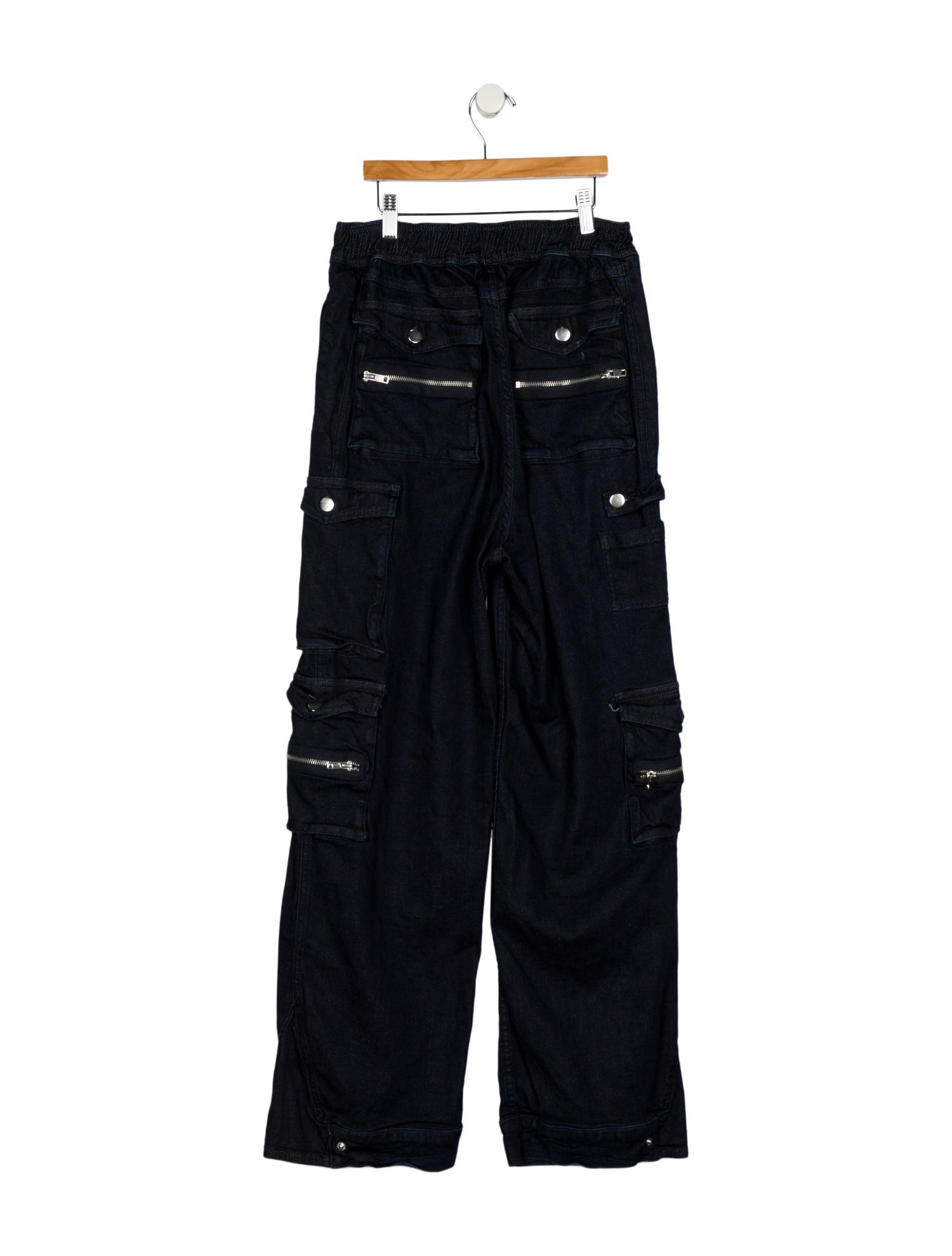 EB DENIM High-Rise Wide Leg Jeans