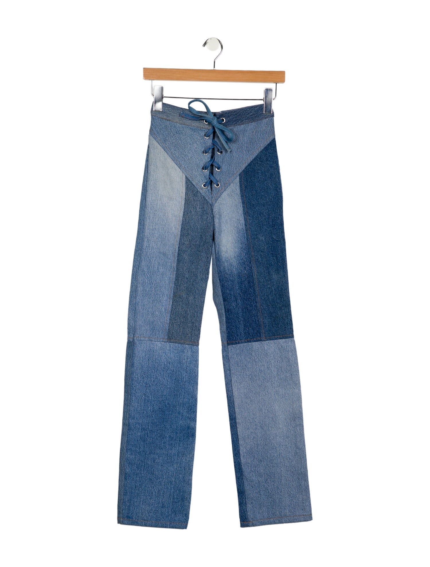 EB DENIM High-Rise Straight Leg Jeans