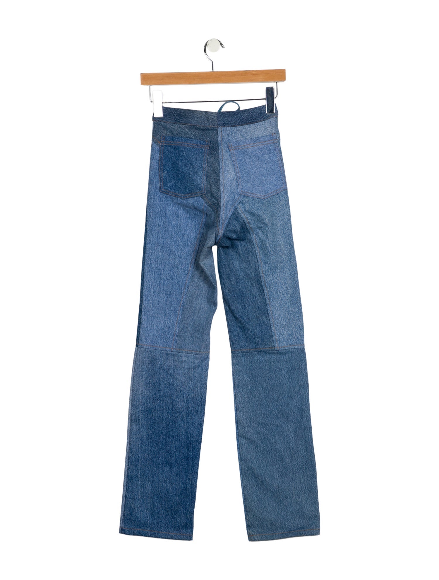 EB DENIM High-Rise Straight Leg Jeans