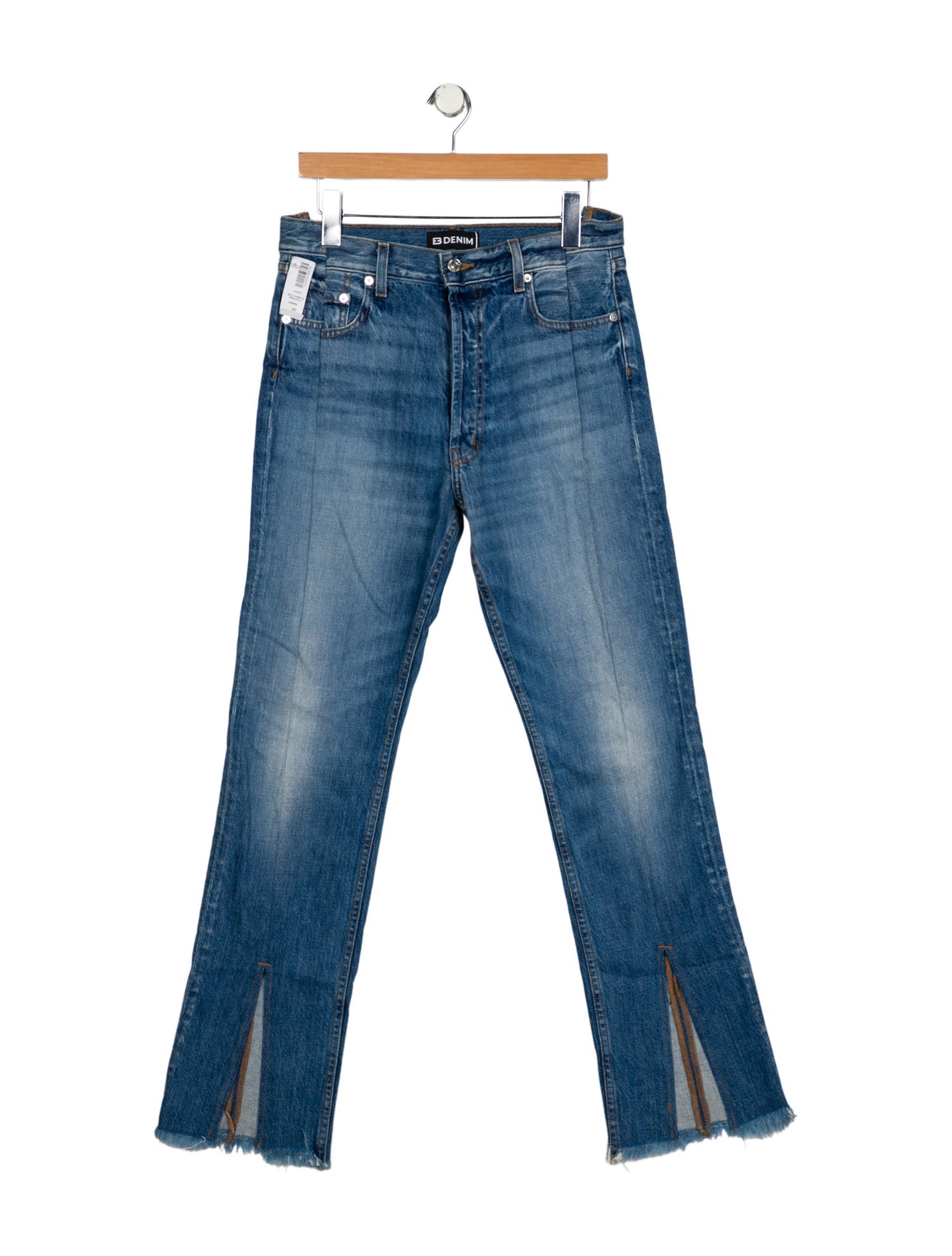 EB DENIM High-Rise Straight Leg Jeans w/ Tags