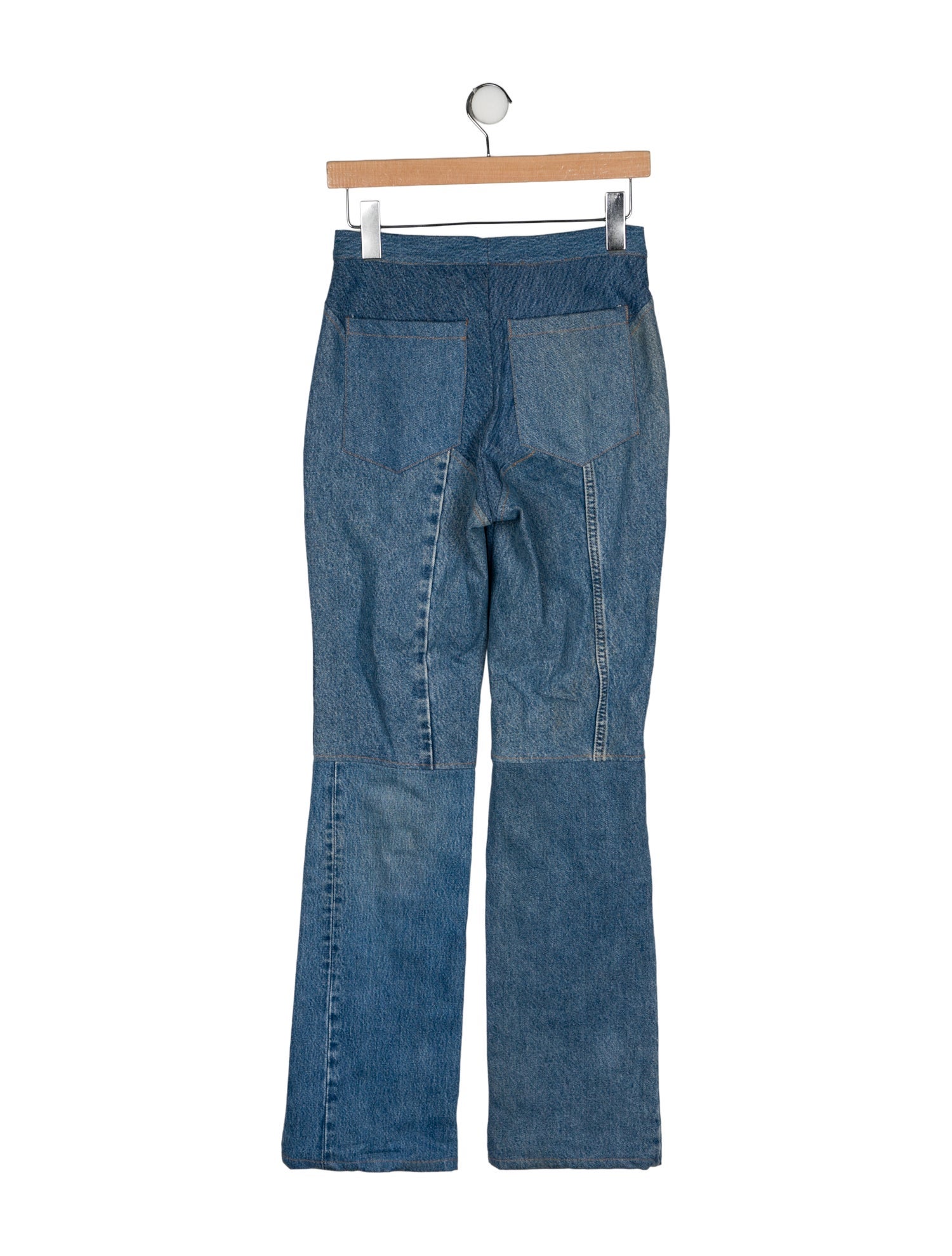 EB DENIM Mid-Rise Straight Leg Jeans