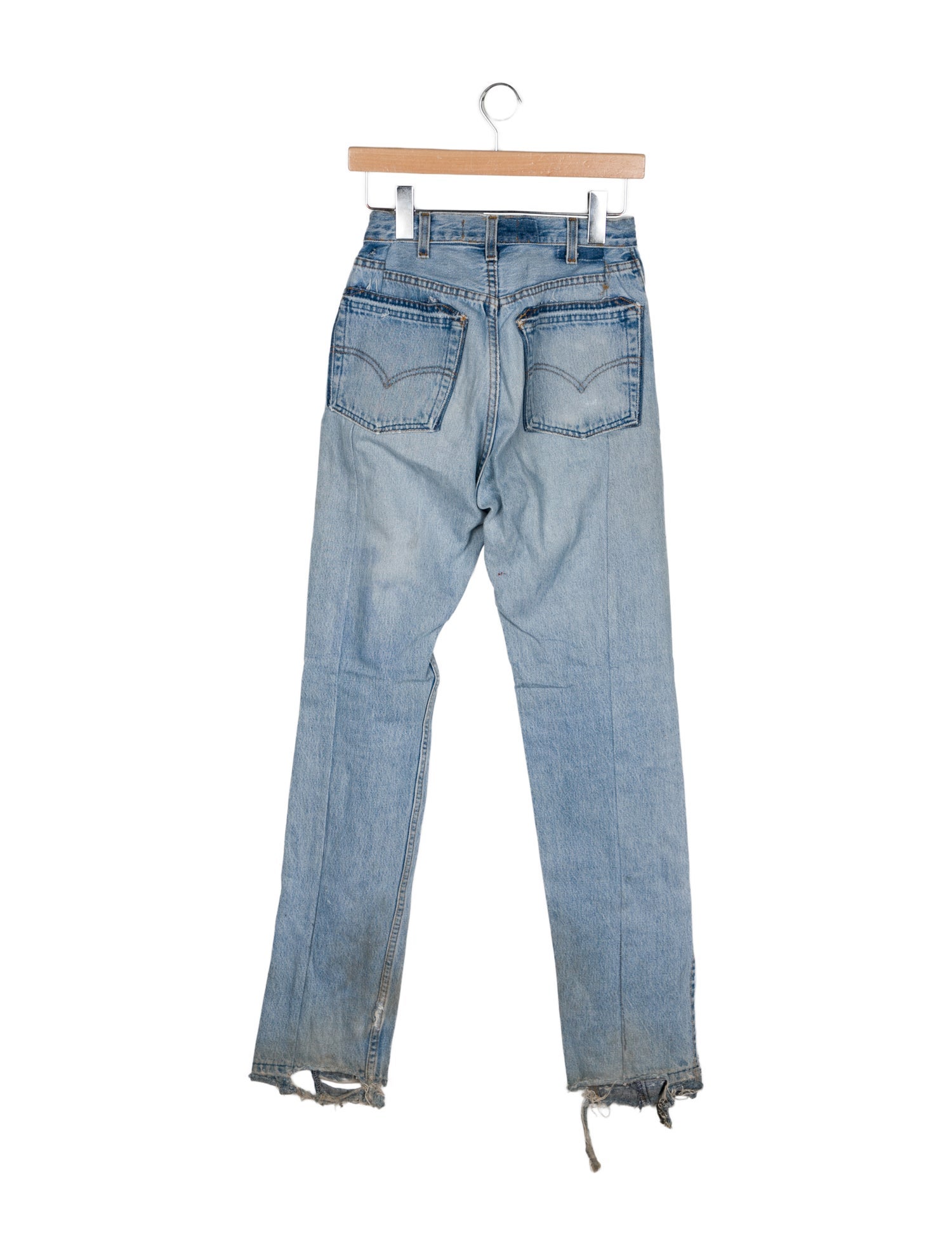 EB DENIM High-Rise Straight Leg Jeans