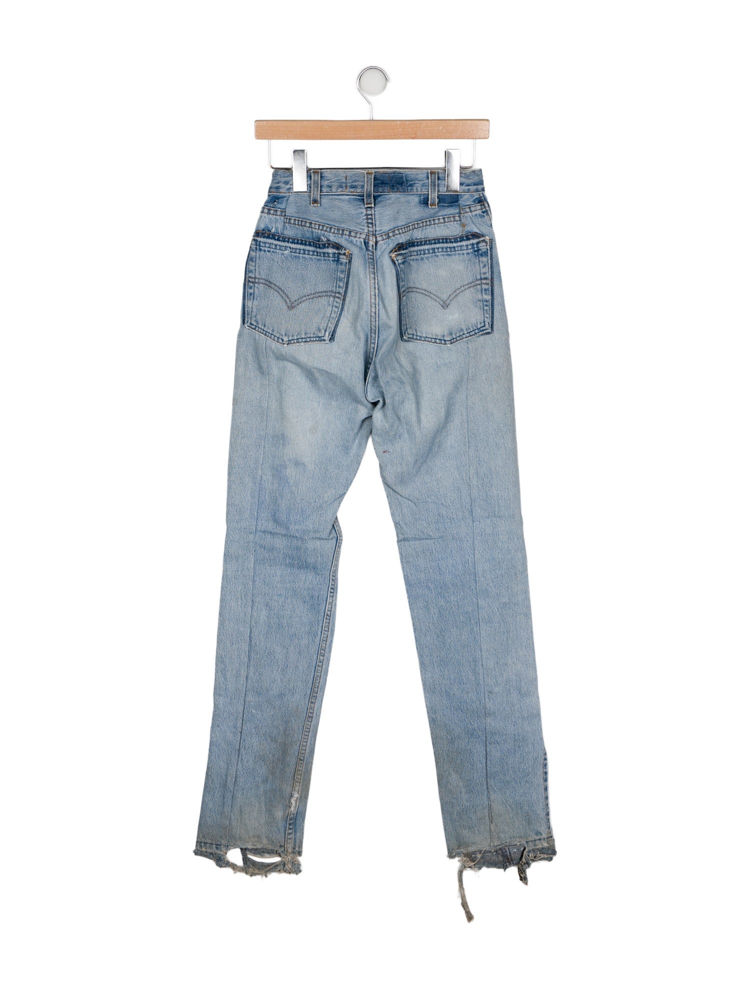 EB DENIM High-Rise Straight Leg Jeans