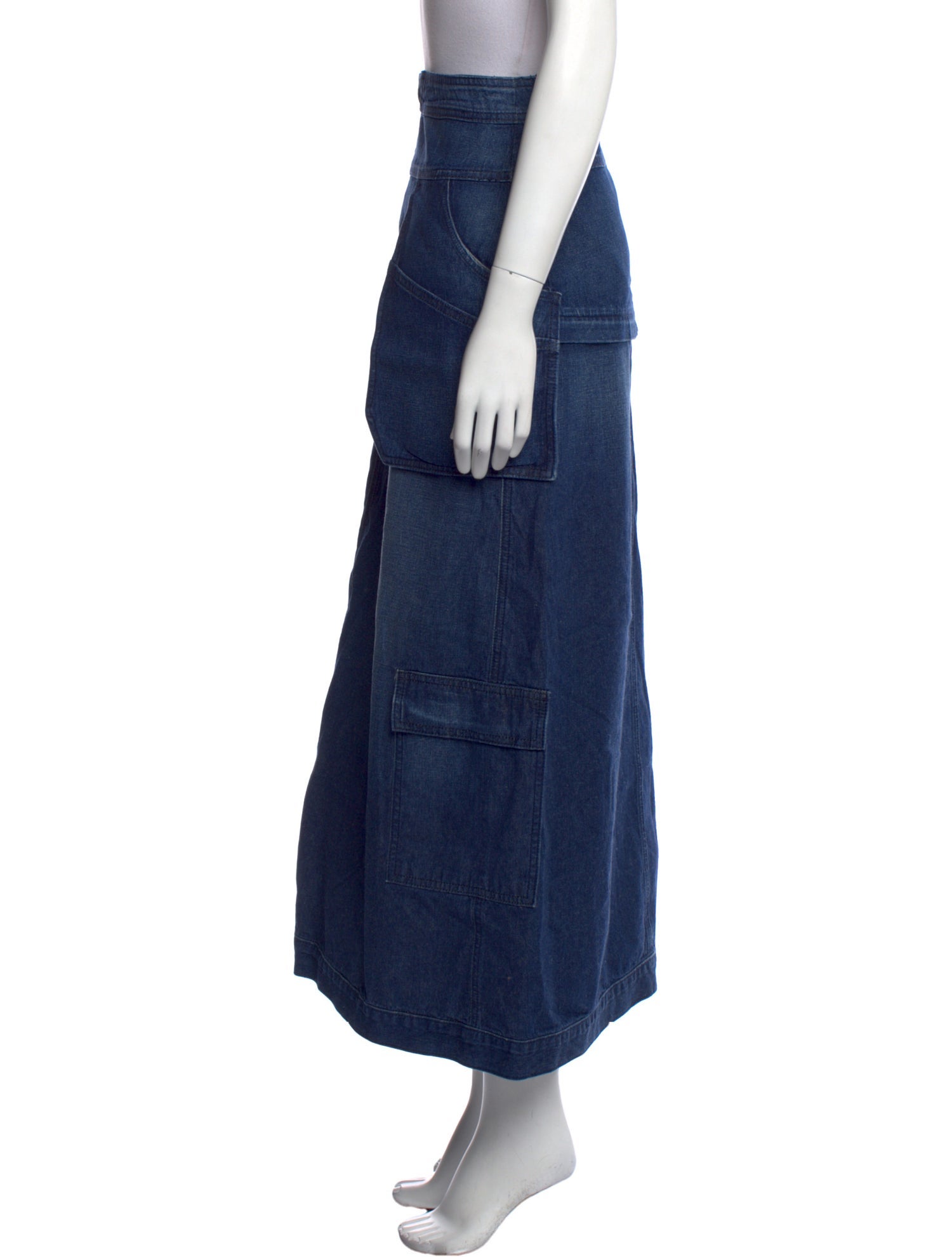 EB DENIM Midi Length Skirt