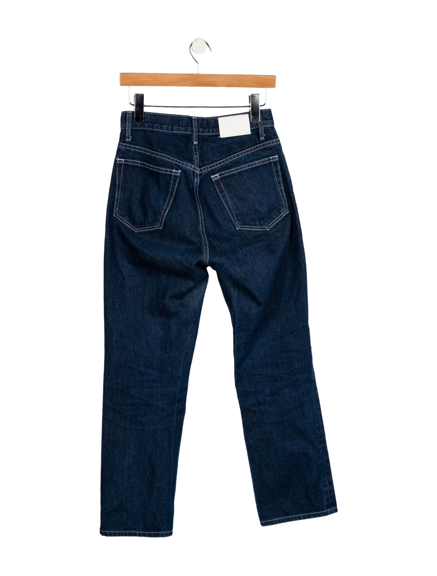 EB DENIM High-Rise Straight Leg Jeans