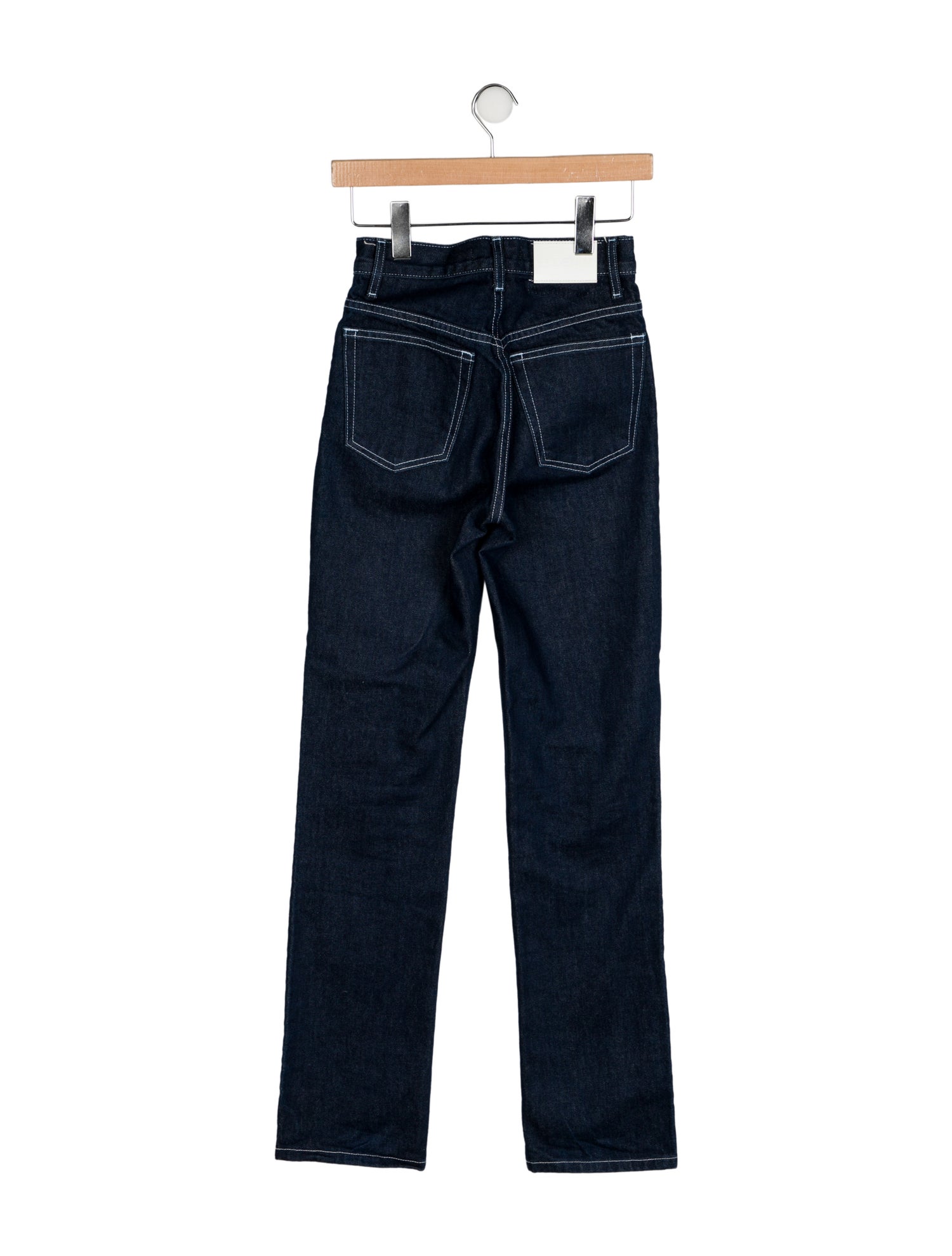 EB DENIM Mid-Rise Wide Leg Jeans